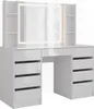 Toaletní stolek Vicco Sherry Bílá/bílý vysoký lesk 128.2 cm Náhled obrázku produktu 1
