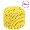 vidaXL Corde de bateau jaune 8 mm 250 m polypropylène Voir les images du produit 6