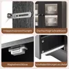 COSTWAY 163cm Küchenschrank mit Arbeitsplatte & Produktbild-Vorschau 7