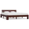 vidaXL Letto in legno massiccio di pino marrone scuro Anteprima dell’immagine prodotto 7