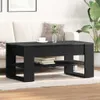 vidaXL Salontafel, zwart, eikenlook, 102 x 55 x 45 cm, Productafbeelding-voorbeeld 2