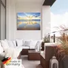 ARTland Wandbild Alu für Innen & Outdoor Sonnenaufgang über Produktbild-Vorschau 5