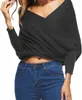 Warmer Pullover - Damen - Dicker Schal mit Ärmeln - Poncho Produktbild-Vorschau 3