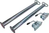 Set 700mm Anhänger Stützen Rohrstützen Abstellstützen Produktbild-Vorschau 1