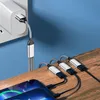 INF Redukce / rozbočovač USB-C na 3× USB Černá Náhled obrázku produktu 5