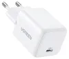 Chargeur Mural Ugreen X512 20 W GaN 1x USB-C Blanc Voir les images du produit 7