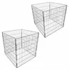 Relaxdays Komposter Metall, 2er Set, Biokomposter Garten, Produktbild-Vorschau 8