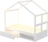 Flieks Kinderbett Hausbett 90x190cm mit Led, Kinder Produktbild-Vorschau 7