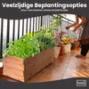 IvoQ Houten Plantenbak – 120x40x32 cm – Massief Hout – Productafbeelding-voorbeeld 6