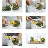 Taglia ananas in acciaio inox 430, 20x8x10cm Taglia ananas Anteprima dell’immagine prodotto 9