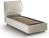 Einzelbett Ddimari, Containerbett mit Stoffbespannung, 100% Produktbild-Vorschau 1