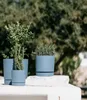 GRAUER BLUMENTOPF 24cm Topf mit Untersetzer CLIC+DROP Produktbild-Vorschau 15