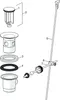 Miscelatore lavabo Hansa Hansapinto XL con set di scarico, Anteprima dell’immagine prodotto 4