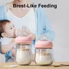 Glasflasche für Babys Anti-Kolik Set 2 Stück Blau 120 ml Produktbild-Vorschau 5