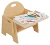 Relaxdays Kinderstuhl, integr. Kindertisch, Kleinkind ab 1, Produktbild-Vorschau 1