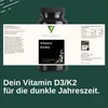 Vita Elements Vitamine D3 + K2 Depot 180 Tabletten Vitamine Productafbeelding-voorbeeld 6