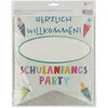 Mini Banner Einschulung Schulanfang 25 x 30 cm Produktbild-Vorschau 4