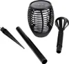 Grundig Gartenlampe Solar - 72 LEDs - Flammeneffekt - Ø12cm Produktbild-Vorschau 12