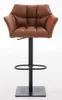 CLP 2er Set Barhocker Damaso Kunstleder drehbar und Produktbild-Vorschau 3