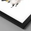 Gerahmtes Poster - Schwarzer Rahmen - Waschbär Tasse Kinder Produktbild-Vorschau 2