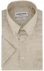 Hemd beige Ledub modern fit kurze Ärmel bügelfrei Produktbild-Vorschau 2