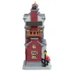 Engine company no. 9 b/o led Kersthuisje LEMAX Productafbeelding-voorbeeld 2