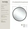 tectake® Runder Wandspiegel Fiona Ø 70 cm integrierte Produktbild-Vorschau 5