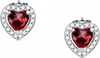 Silver stud earrings Hearts Tesori SAIW135 Produktbild-Vorschau 3