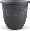 Plastard Übertopf 3er Set Ø 21 cm Anthrazit - Blumentopf Produktbild-Vorschau 2