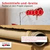 Grafner® Profi Mauernutfräse, kraftvolle 1800 Watt mit 8000 Produktbild-Vorschau 4
