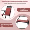 COSTWAY sada 2 zahradních židlí do 180 kg, vysoké židle na Náhled obrázku produktu 4