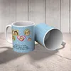Mr. & Mrs. Panda Kaffeebecher Igel Familie - Blau Pastell - Produktbild-Vorschau 4