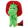Sweety Toys 11377 GRISU Feuerwehr Handpuppe Drache Plüsch Produktbild-Vorschau 1