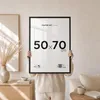 Bilderrahmen 50x70 cm für Fotos und Poster, schwarz, MDF – Produktbild-Vorschau 4