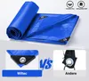 Wiltec wetterfeste Abdeckplane blau, wasserfeste Plane mit Produktbild-Vorschau 6