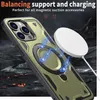 Dual Layer Hülle für iPhone 13 Pro Metall Ring Ständer Produktbild-Vorschau 4