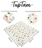 TupTam Krabbeldecke für Baby 120x120 cm - Gepolsterte Produktbild-Vorschau 3