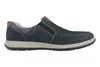 Rieker Herren Echtleder Slipper blau, Herren:47 EU Produktbild-Vorschau 21