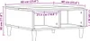vidaXL Couchtisch Altholz-Optik 60x60x30 cm Holzwerkstoff Produktbild-Vorschau 8