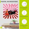 ARTland Poster Rock'n Roll die 50er Jahre Größe: 100x100 cm Produktbild-Vorschau 2