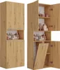 Badschrank mit Wäschekorb ATSO 3 – Artisan-Eiche Produktbild-Vorschau 4