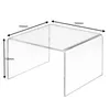 Dekobrücke aus Acrylglas in 150x100x150mm - Zeigis® / Produktbild-Vorschau 3