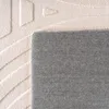 Homebyhome Boho Teppich Skandinavischer Kurzflor mit 3D Produktbild-Vorschau 5