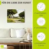 ARTland Leinwandbild Bauernhaus Größe: 80x60 cm Produktbild-Vorschau 2