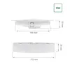 Spectrum LED Panel Algine Einbauleuchte 12W rund weiß Produktbild-Vorschau 9