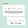 Customer reviews for a wood cleaner product. Produktbild-Vorschau