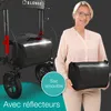 ELONEO Déambulateur pliable avec siège, déambulateur Voir les images du produit 2