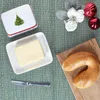Świąteczny wymarzony pojemnik na masło z pokrywką na 250g Podgląd zdjęcia produktu 5