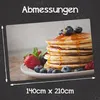 Küchenmatte 140x210 cm Vinylmatte Bodenmatte Dekoration - Produktbild-Vorschau 6