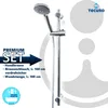 tecuro Brauseset Komfort-100 - mit 3 Funktionen Handbrause, Produktbild-Vorschau 4